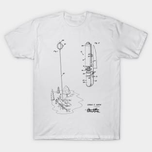 Impact Responsive Distress Signal Device Vintage Patent Hand Drawing T-Shirt